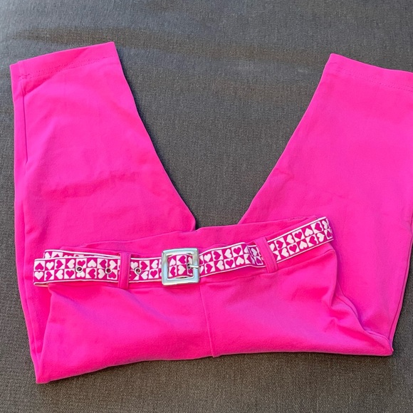 Pink Heart Capri Pant - Picture 3 of 6